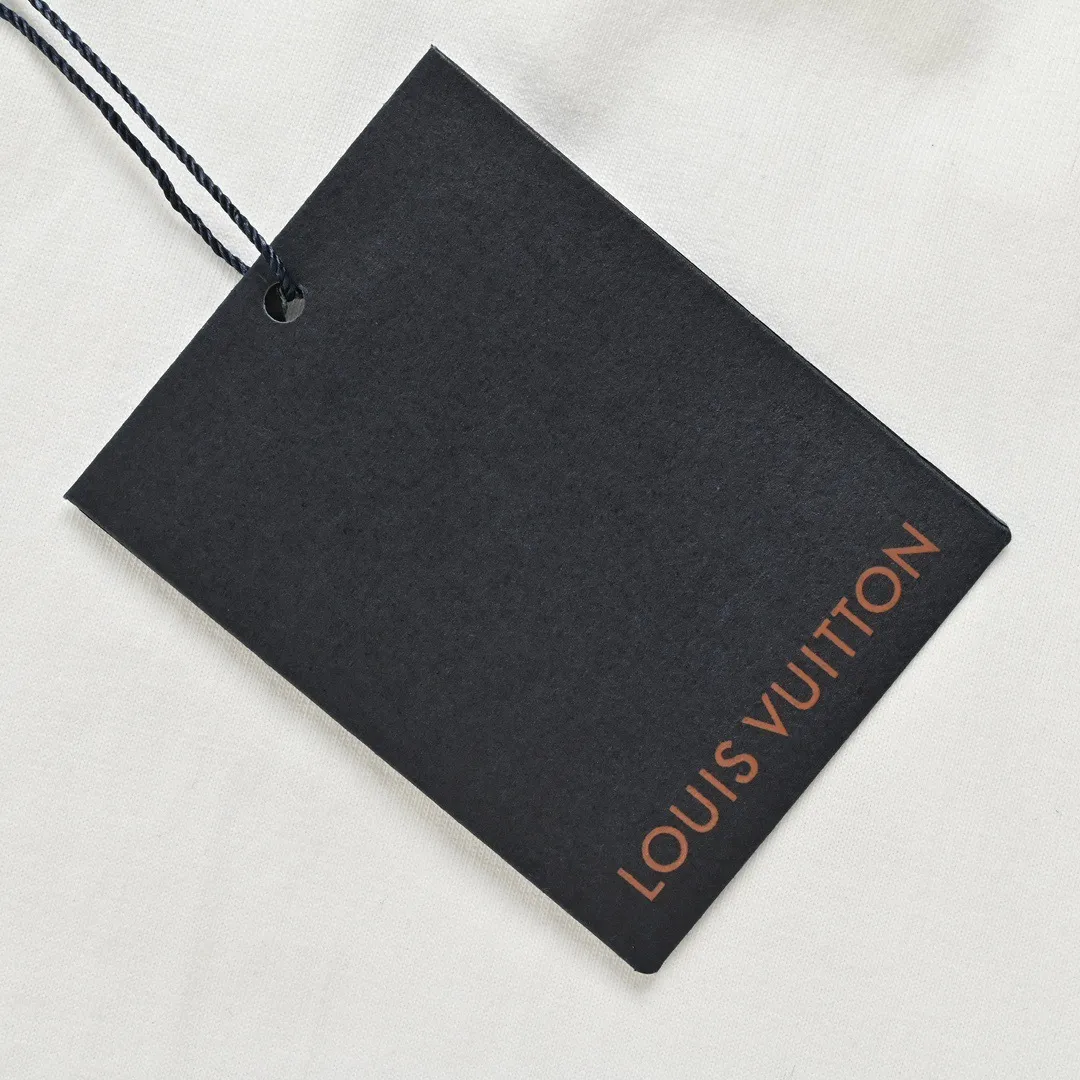 Louis Vuitton/Louis Vuitton 24ss sketch letter printed short sleeves